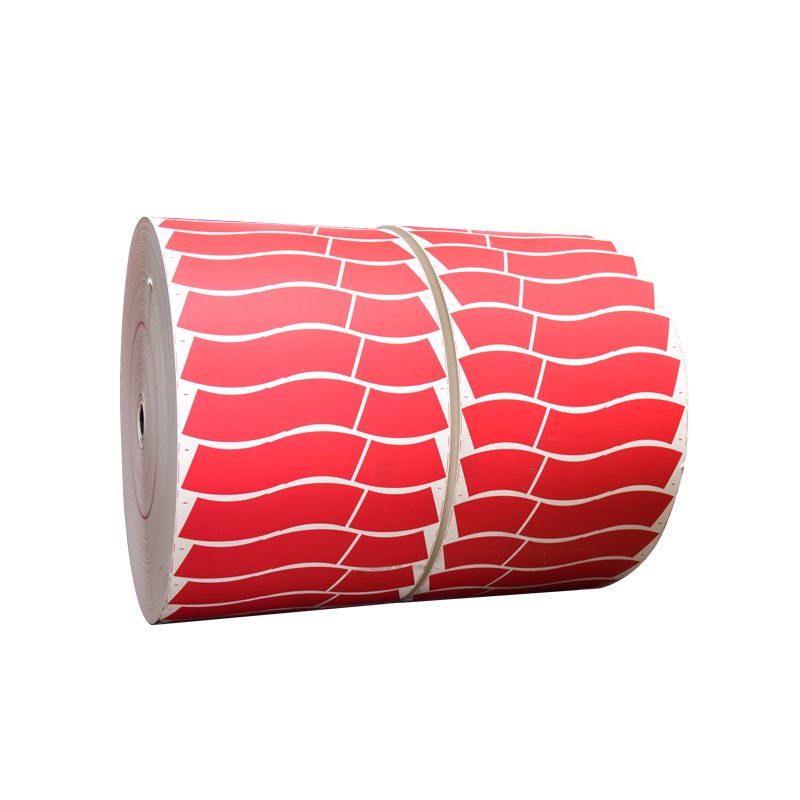Рулон бумаги с флексографской печатью с полиэтиленовым покрытием, 6 цветов (3)
